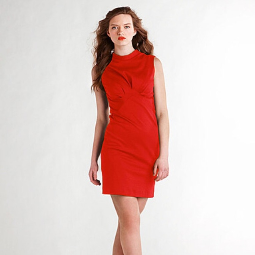 Z Spoke by Zac Posen Red Sheath Dress
